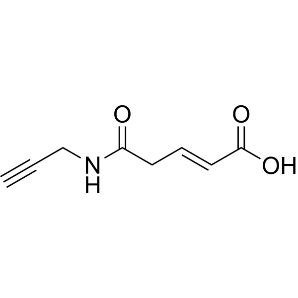 5-Oxo-5-(prop-2-yn-1-ylamino)pent-2-enoic acid